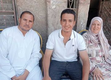  أنس الأول زراعي في الدبلومات الفنية: أتمنى الالتحاق بكلية الطب البيطري 