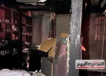  النيران تمتد لمنزل مجاور .. السيطرة على حريق مطعم في الخصوص بالقليوبية