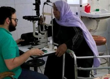 توقيع الكشف الطبي على 392 مواطنا بقافلة جامعة المنصورة بالشيخ زويد