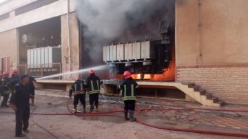 عودة الكهرباء عقب السيطرة على حريق بمحولات غرب العاشر من رمضان