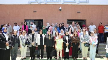 المستشارة أمل عمار والدكتورة جاكلين عازر تتفقدان مجمع خدمات المواطنين بزاوية صقر بالبحيرة المستشارة أمل عمار والدكتورة جاكلين عازر تتفقدان مجمع خدمات المواطنين بزاوية صقر بالبحيرة