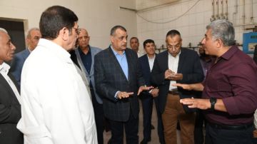 عقب ترؤسه مجلس إدارة المركز .. وزير الدولة للإنتاج الحربي يتفقد المركز الطبي التخصصي التابع للوزارة عقب ترؤسه مجلس إدارة المركز .. وزير الدولة للإنتاج الحربي يتفقد المركز الطبي التخصصي التابع للوزارة