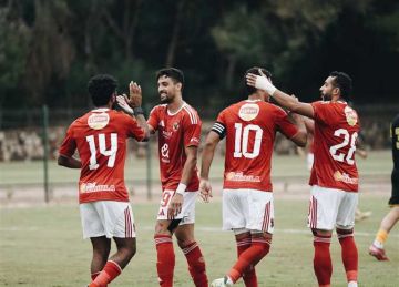 ملخص وأهداف مباراة الأهلي والبنزرتي التونسي اليوم (فيديو)