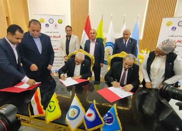 بروتوكول تعاون بين شمال سيناء و القاهرة لتكرير البترول لإنشاء محطة مياه بوسط سيناء