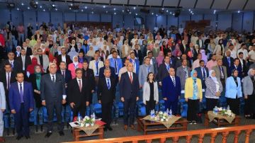 رئيس جامعة دمنهور يفتتح فعاليات ملتقى التوظيف الثاني لكلية الطب البيطري