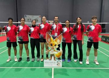 منتخب الريشة الطائرة يحصد برونزية البطولة الأفريقية في الجزائر منتخب الريشة الطائرة يحصد برونزية البطولة الأفريقية في الجزائر