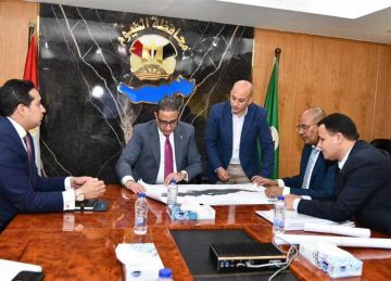  الاستشعار من البعد تسلم مخرجات دراسة الاستخدام الأمثل للأراضي جنوب بحيرة قارون