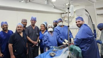 الصحة: زراعة 12 صمام رئوي بالقسطرة التداخلية العلاجية مجانا 