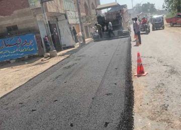 بطول 1.5 كم.. محافظ كفرالشيخ يتابع أعمال توسعة ورصف طريق الخادمية- سيدي غازي