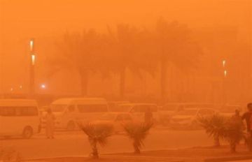 عاصفة ترابية بأسوان تتسبب في انخفاض الرؤية عاصفة ترابية بأسوان تتسبب في انخفاض الرؤية