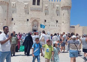  قايتباي في الصدارة بـ16 ألف زائر .. متاحف ومواقع الإسكندرية تستقبل 25 ألف زائر في عيد المحافظة القومي