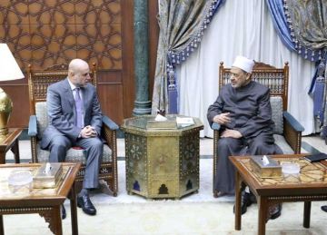 شيخ الأزهر لقاضي قضاة فلسطين: نحن في حالة حزن شديد بسبب ما آلت إليه الأوضاع في غزة 