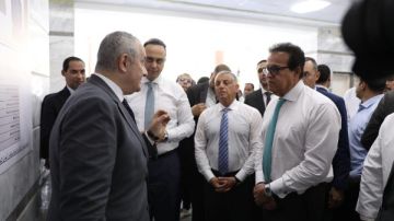 وزير الصحة يتفقد مشروعات تطوير مستشفيات الأورام والتل الكبير