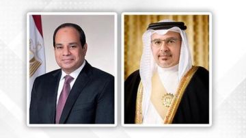 ولي عهد البحرين يهنئ الرئيس السيسي بذكرى ثورة يوليو المجيدة