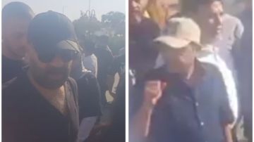 أبرزهم محمد هنيدي ومحمد سعد .. نجوم الفن فى جنازة المخرج سامح عبدالعزيز