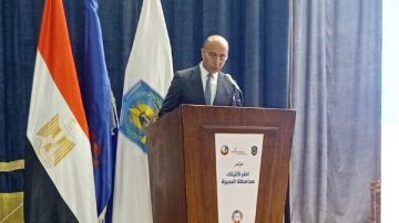 رئيس جامعة دمنهور يشهد فعاليات مؤتمر اختر كليتك بحضور محافظ البحيرة