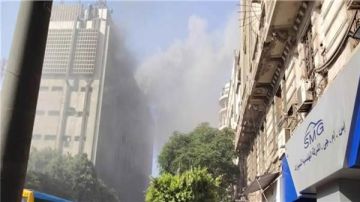 عاجل المتحدث باسم وزارة الصحة يكشف آخر تطورات مصابي حريق سنترال رمسيس عاجل المتحدث باسم وزارة الصحة يكشف آخر تطورات مصابي حريق سنترال رمسيس