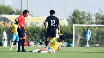 إصابة قوية لـ لاعب وسط الإسماعيلي خلال ودية زد إصابة قوية لـ لاعب وسط الإسماعيلي خلال ودية زد