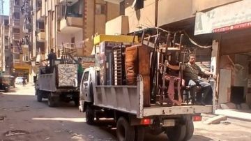 رفع 1200 حالة إشغال وتعديات من المحال والمنشآت التجارية بالجيزة