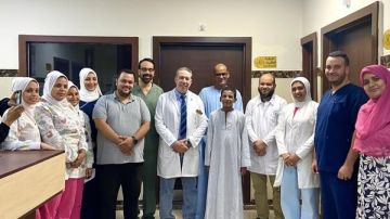 إنقاذ طفل من متلازمة تحلل البشرة السمي النادرة بمستشفى حورس بالأقصر