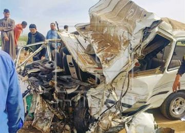 5 مصابين من أهالي براني في حادث انقلاب سيارة بطريق أبوغليلة غرب مطروح 5 مصابين من أهالي براني في حادث انقلاب سيارة بطريق أبوغليلة غرب مطروح