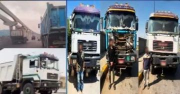 الداخلية تضبط سائقى النقل الثلاثة أصحاب فيديو السباق على أحد طرق 6 أكتوبر