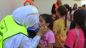 انطلاق قافلة تنموية من التضامن في حدائق أكتوبر انطلاق قافلة تنموية من التضامن في حدائق أكتوبر