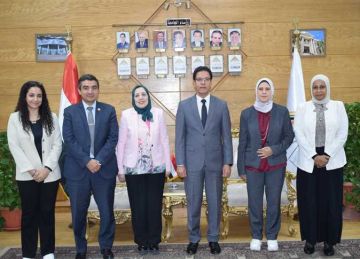لاعتماد مركز تنمية أعضاء هيئة التدريس.. المجلس الأعلى للجامعات يزور جامعة بنها