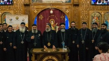 مؤتمر للخدام في الاحتفال بمرور 17 قرن على انعقاد مجمع نيقية بشرق السكة الحديد مؤتمر للخدام في الاحتفال بمرور 17 قرن على انعقاد مجمع نيقية بشرق السكة الحديد