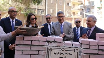مشروع ثقافي تنموي جديد.. وضع حجر أساس إنشاء مكتبة مصر العامة بالعمرانية لتعزيز المعرفة والارتقاء بمهارات الشباب