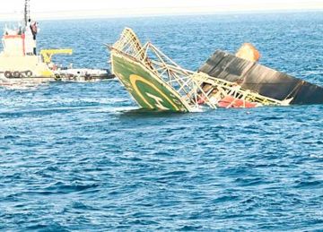 الاستعانة بسفينة مجهزة بوحدة غطس وتحكم عن بعد للمشاركة في البحث عن مفقودي حفار البترول بجبل الزيت