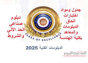 رسميا الآن.. رابط التقديم في اختبارات تنسيق الدبلومات الفنية 2025 للالتحاق بـ كلية الهندسة (منهج الامتحانات)