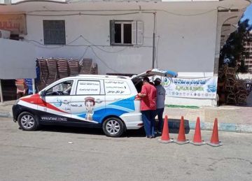 كل نقطة بتفرق.. قافلة خدمية لشركة مياه مطروح لتطهير خزانات المواطنين