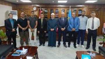 إيفاد أعضاء هيئة تدريس بجامعة الأزهر للصين ضمن برنامج التبادل الثقافي والعلمي.. صور
