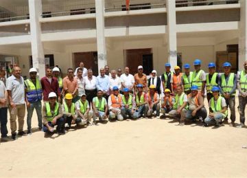 بتكلفة تتجاوز 90 مليون جنيه.. متابعة أعمال تطوير وصيانة المدارس ضمن برنامج المدارس الآمنة 