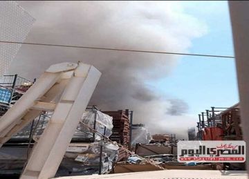 30 مصابا في حريق ضخم بمخزن شركة قهوة شهيرة بالمنطقة الصناعية في أكتوبر (تفاصيل وصور)