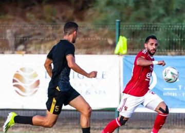 حقيقة تجدد إصابة كريم فؤاد خلال مباراة الأهلي والبنزرتي التونسي