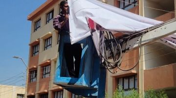 رفع إشغالات وإزالة تعديات بإهناسيا في بني سويف استعدادا لانتخابات الشيوخ