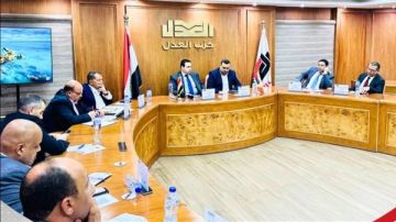 العدل يناقش خريطة التحالفات الانتخابية المحتملة لخوض انتخابات الشيوخ العدل يناقش خريطة التحالفات الانتخابية المحتملة لخوض انتخابات الشيوخ