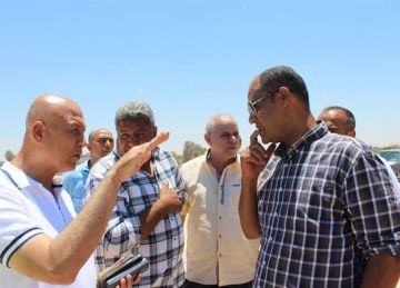 مسؤولو الإسكان يتفقدون المشروعات السكنية بمدينة برج العرب الجديدة