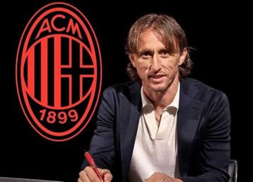 ميلان يقدم مودريتش للجماهير الأسبوع المقبل