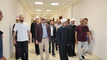 وزير الأوقاف يتفقد مسجد العلي العظيم بالقاهرة .. صور وزير الأوقاف يتفقد مسجد العلي العظيم بالقاهرة .. صور