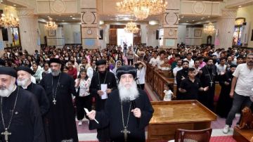 المؤتمر السنوي لشباب ثانوي بإيبارشية بني سويف بحضور أسقف الإيبارشية