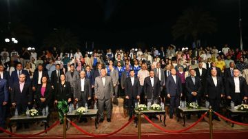 وزير الشباب والرياضة ومحافظو المحافظات الحدودية يشهدون ختام برنامج أهل مصر 