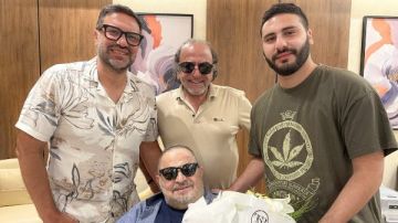 بالصور .. وصول جورج وسوف القاهرة لإحياء حفل ضخم بالعلمين