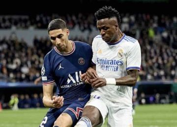 بوجود مبابي.. باريس سان جيرمان يكتسح ريال مدريد ويتأهل لنهائي كأس العالم للأندية بوجود مبابي.. باريس سان جيرمان يكتسح ريال مدريد ويتأهل لنهائي كأس العالم للأندية