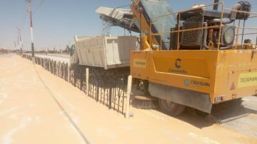 خطة متكاملة لرفع كفاءة الشوارع والميادين بالخارجة