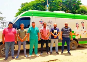 ضمن حياة كريمة .. تقديم الخدمة الطبية لأكثر من 1500مريضا في قافلة علاجية بالشرقية