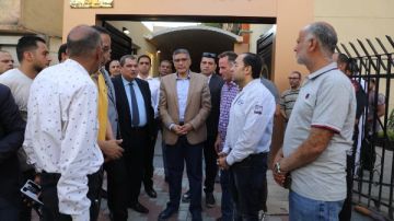 محافظ الجيزة يتابع الاستعدادات النهائية لافتتاح مكتب توثيق محكمة جنوب