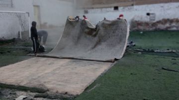 استجابة لـ صدى البلد.. إنقاذ ملعب كرة القدم بمركز شباب ميت حبيش البحرية في طنطا